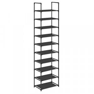 Pantofar, Songmics, Negru, 45x28x173 cm - Img 2
