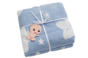 Patura Bebelusi Model Star Light Blue - Img 3