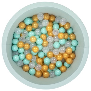 Piscina de bile Bubble Pops v14 Menta 85x85x30 cm - Img 2