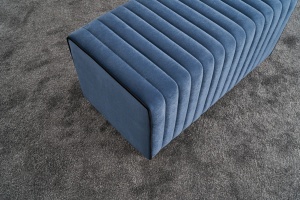 Pouffe Model Mabel, Albastru - Img 3