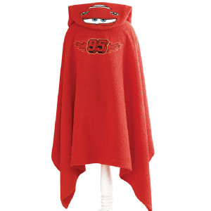 Prosop de Plaja Poncho cu Gluga Cars 75x130 cm (Bumbac 100%) - Img 2