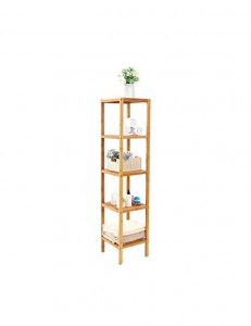 Raft de Depozitare Model Haylee, Natural, 33x33x146 cm - Img 6