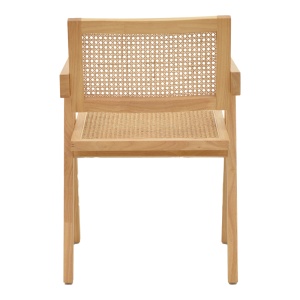Scaun cu Brate Model Winslow, Natur, 52x59x79 cm - Img 5