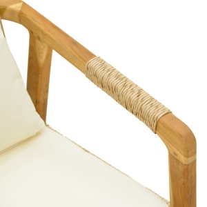 Scaun Cuerda, natural, 55x60x80 cm - Img 7