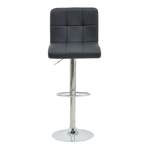 Scaun de bar Remina V2, negru, 44x44x112 cm - Img 5