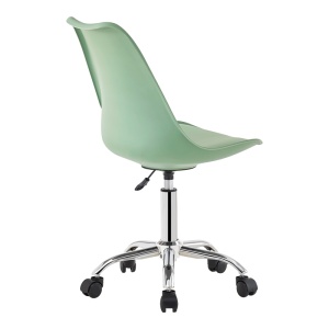 Scaun de birou Gaston II, mint, 48x57x77-90 cm - Img 2
