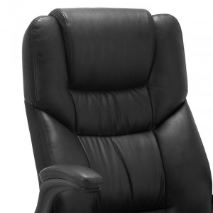 Scaun de birou manager Stellar piele ecologica negru - Img 5