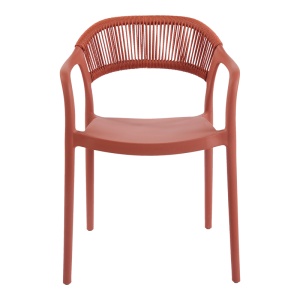 Scaun de Gradina Ankara, caramiziu, 54x55.5x77 cm - Img 5