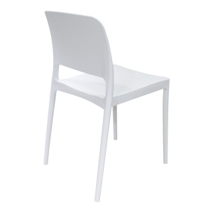 Scaun de Gradina Fenxy, alb, 38x42x77 cm - Img 2