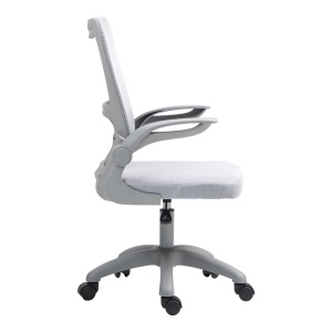 Scaun directorial Annalise, gri, 57x53x90-100 cm - Img 6