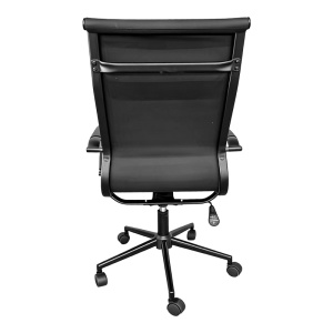 Scaun directorial Valter, negru, 55.5x58x108 cm - Img 5