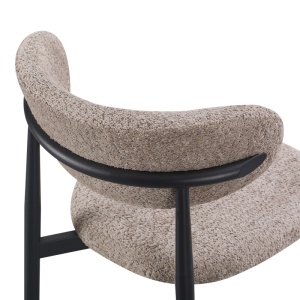 Scaun Folegio, gri/negru, 50x57x79.5 cm - Img 6