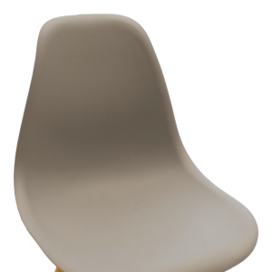 Scaun Julita, cappuccino/natural, 46x52x80 cm - Img 5