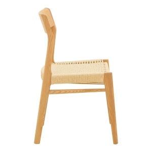 Scaun Karlinda, natural, 47.5x55x81 cm - Img 4