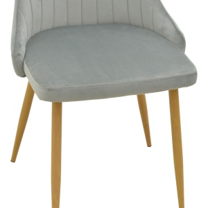 Scaun Model Azori, Gri/Natur , 49x55x85 cm - Img 7