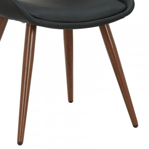 Scaun Model Brody, Nuc/Negru, 51x55x76 cm - Img 6