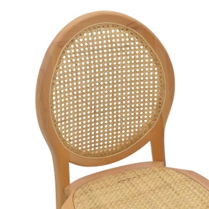 Scaun Model Camil, Natur, 45x50x94 cm - Img 6