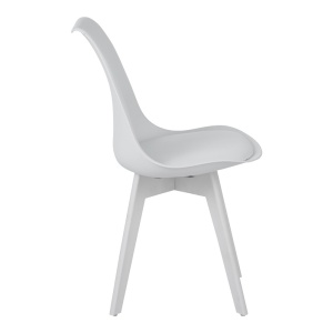 Scaun Model Gaston, Alb, 48.5x53.5x81.5 cm - Img 4