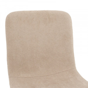 Scaun Model Gratify, Ecru/Negru, 44x58x81 cm - Img 5