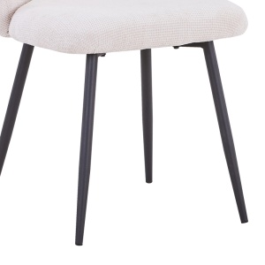 Scaun Model Karg, Alb/Negru, 57x62x80 cm - Img 6