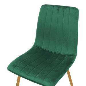 Scaun Noor, verde/natural, 44x53x86 cm - Img 5