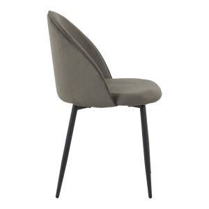 Scaun Perch, negru/antracit, 50x43x82 cm - Img 3