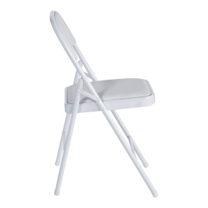 Scaun pliabil Niro, alb, 46x46x79 cm - Img 3