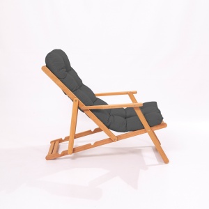 Set masa si scaune de gradina (3 piese) My007 Gri 40x40x40 cm - Img 3