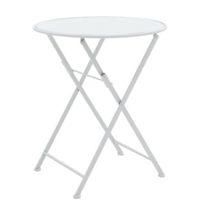Set Masa si Scaune Gradina Walen 3 Piese Alb - Img 10