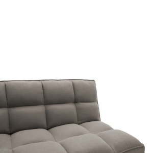 Set mobilă living Smooth, gri, 189x92x82 cm - Img 7