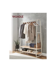 Suport umerase, Vasagle, Maro Rustic, RGR112B01, 100 x 45 x 160 cm - Img 16
