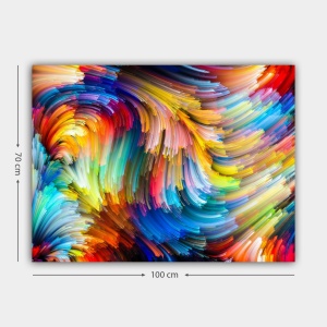 Tablou 262592861 Multicolor 70x100 cm - Img 3