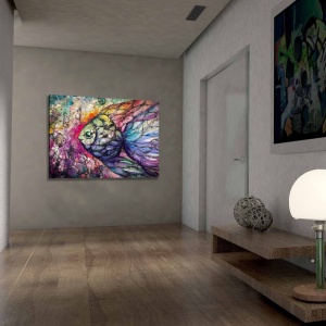 Tablou 701002021C Multicolor 70x100 cm - Img 2