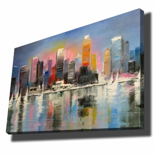 Tablou 70100NISC Multicolor 70x100 cm - Img 4