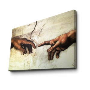 Tablou BlendPeak Multicolor 70x100x3 cm - Img 3