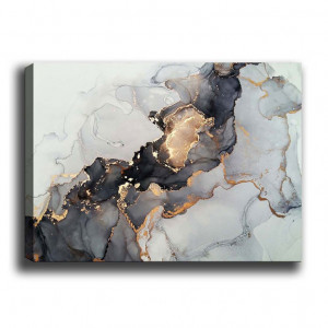 Tablou decorativ canvas PWF-0301 9059 Multicolor 70x3x50cm - Img 1