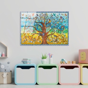 Tablou din sticlă temperată UV Multicolor 70x100 cm - Img 2