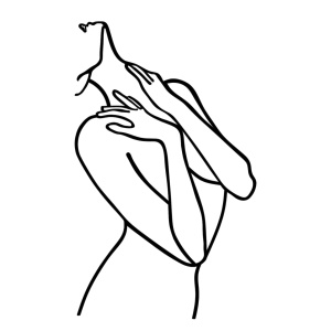 Tablou metalic Woman Negru 53x86 cm - Img 4