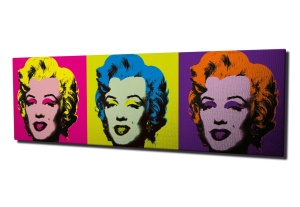 Tablou PC059 Multicolor 30x80x3 cm - Img 3