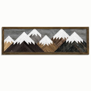 Tablou TAH024 Multicolor 35x120 cm - Img 3