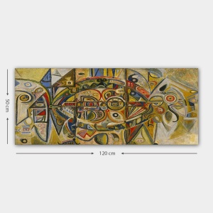 Tablou YTYMDRN145 Multicolor 50x120 cm - Img 3