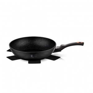 Tigaie Wok, 30 cm, negru Rose Collection - Img 4