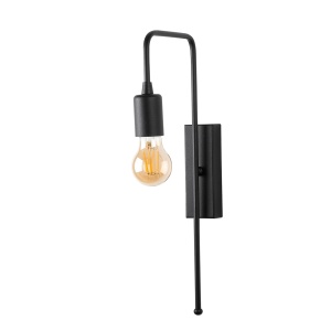 Aplica Mum Negru 6x22x42 cm - Img 3