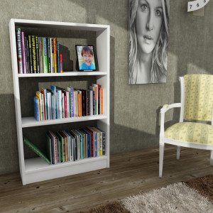 Biblioteca Salvador, Model Cella, Alb - Img 1