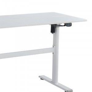 Birou reglabil pe inaltime Karla alb 120x60x72/115cm - Img 3