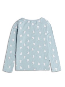 Bluza Bleu cu Inimioare - Img 2