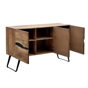 Bufet - Comodă Living Imena Cabinet, natur, 148x43.5x86 cm - Img 3