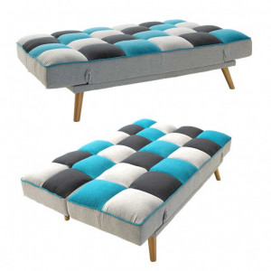 Canapea Extensibila, 3 Locuri Andy Multicolor - Img 6