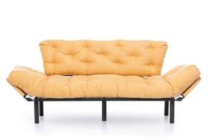 Canapea Extensibila, 3 Locuri Nitta Triple Mustard - Img 12