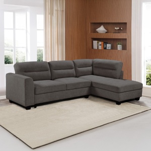 Coltar Camile, antracit, 270x174x95 cm - Img 2